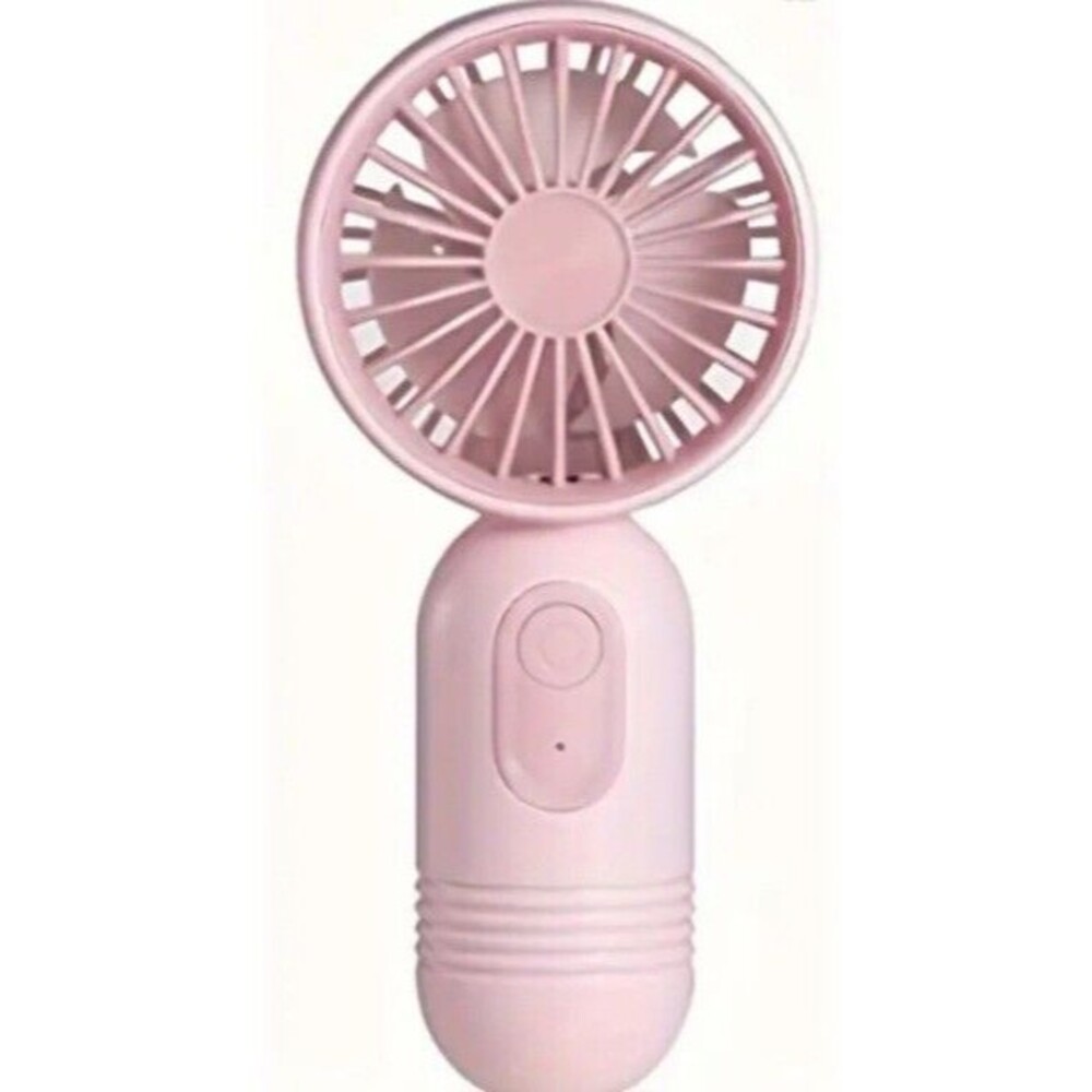 Mini (Portable Fan)-(Rechargeable)-(USB)-(3 Speeds)-(Black)-(New)-$10.00 - Picture 6 of 6